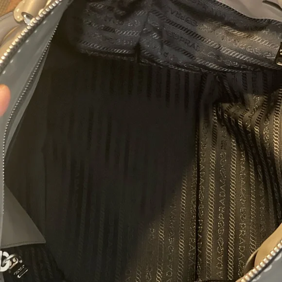 Prada City Calf Small Hand Stitched ZipTote - Picture 7 of 8